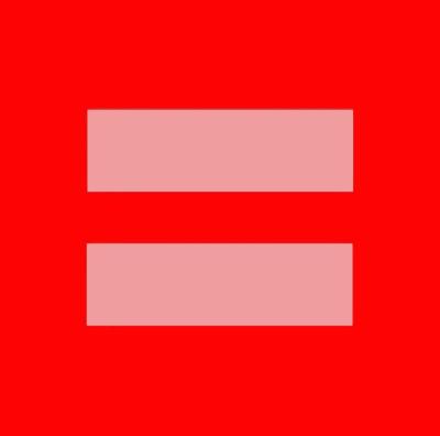 Pink Red Equal Sign