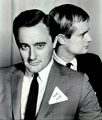 Photo of Robert Vaughn and David McCallum as N...
