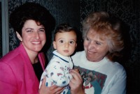 Jordan and Mom and Grandma