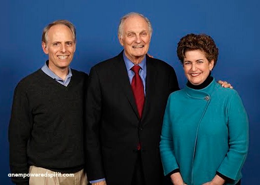 Alan Alda met his wife in the most Alan Alda way