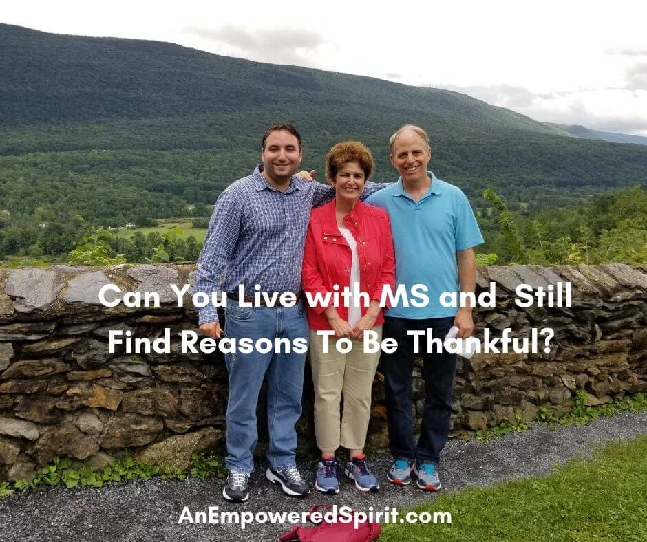 Can You Live with MS and Still Find Reasons to Be Thankful? An